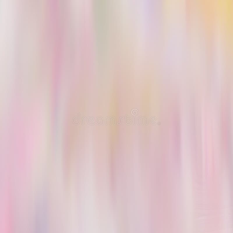 Schatten von blassem - Rosa und Gelbes in einem abstrakter unscharfen Hintergrund der Bewegung Effekt Undeutlicher abstrakter Ent stock abbildung