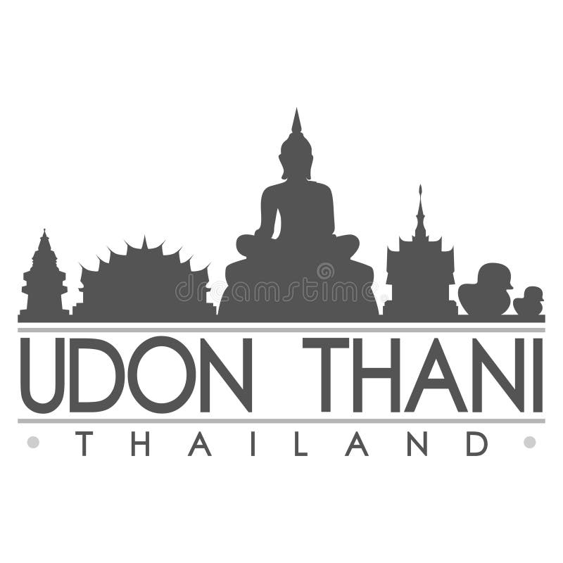 Thailand Skyline Stock Illustrationen, Vektoren, & Kliparts - 1,278