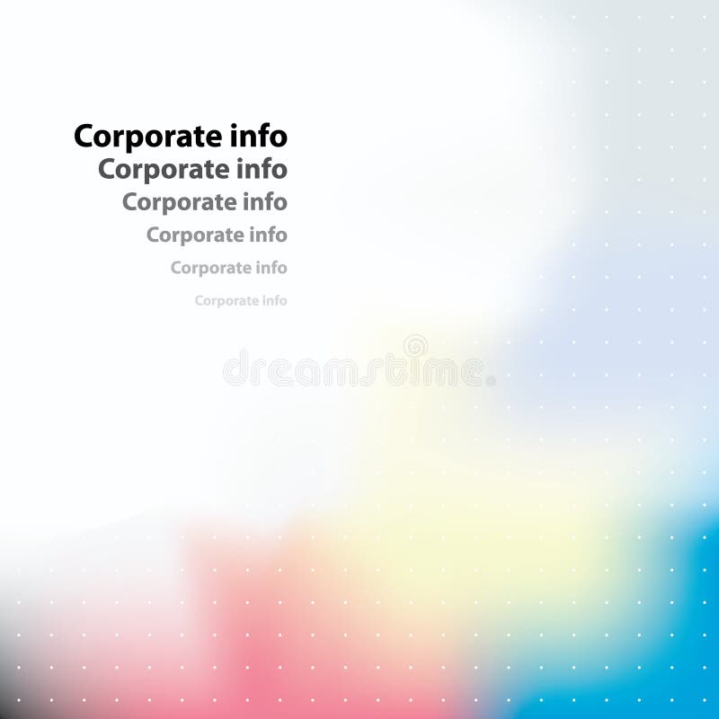 Scheda corporativa. Vettore. royalty illustrazione gratis