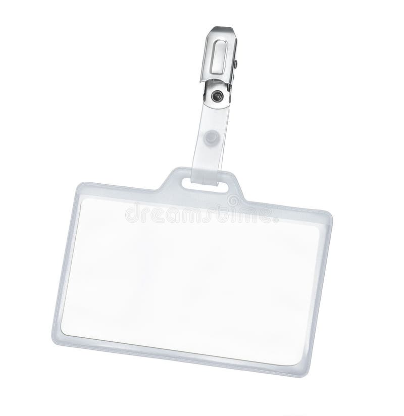 Blank badge with clipping path. Blank badge with clipping path