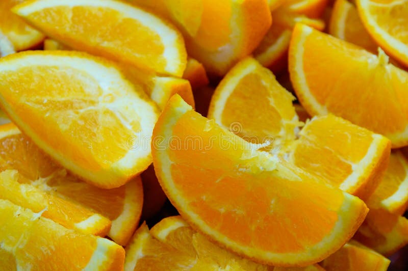 Scheibe von Orangen stockfotos Scheibe von Orangen stockfotos