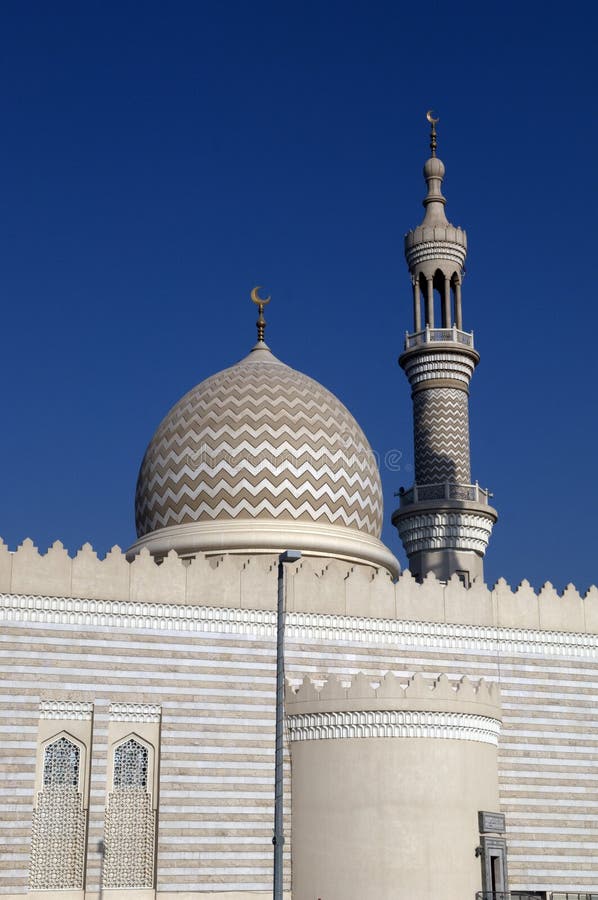 Scheich Zayed Mosque Ras Al Khaimah Dubai stockbilder Scheich Zayed Mosque Ras Al Khaimah Dubai stockbilder