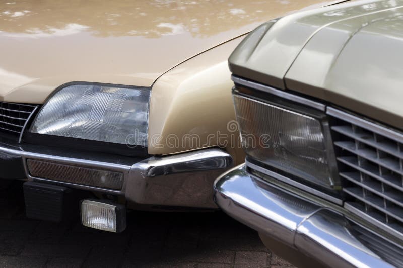 Scheinwerfer für Rückwagen. lizenzfreie stockfotos