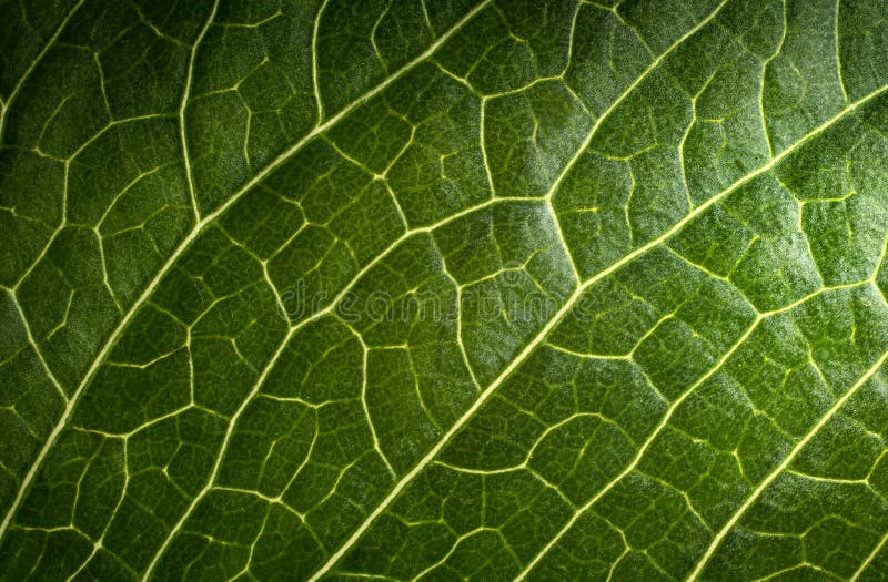 Schema di fondo della foglia di un albero verde. macro shot immagine stock