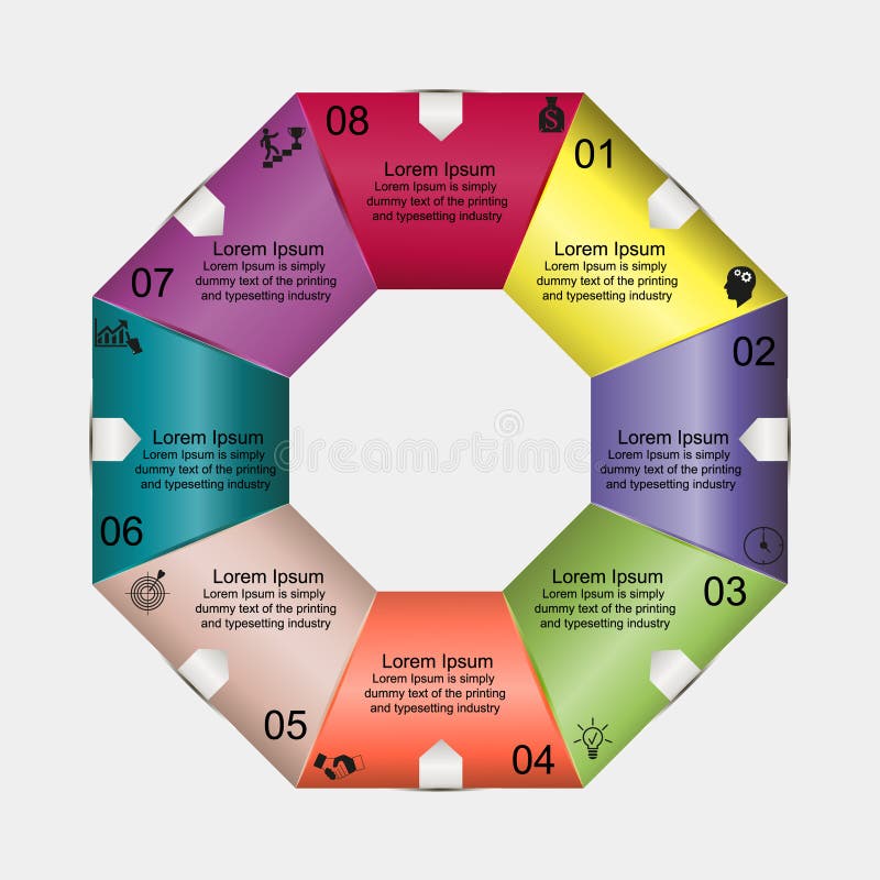Diagram Eight Diagrams Baqua Stock Vector Illustration Of Baqua
