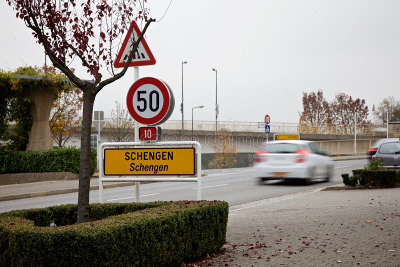 Schengen town