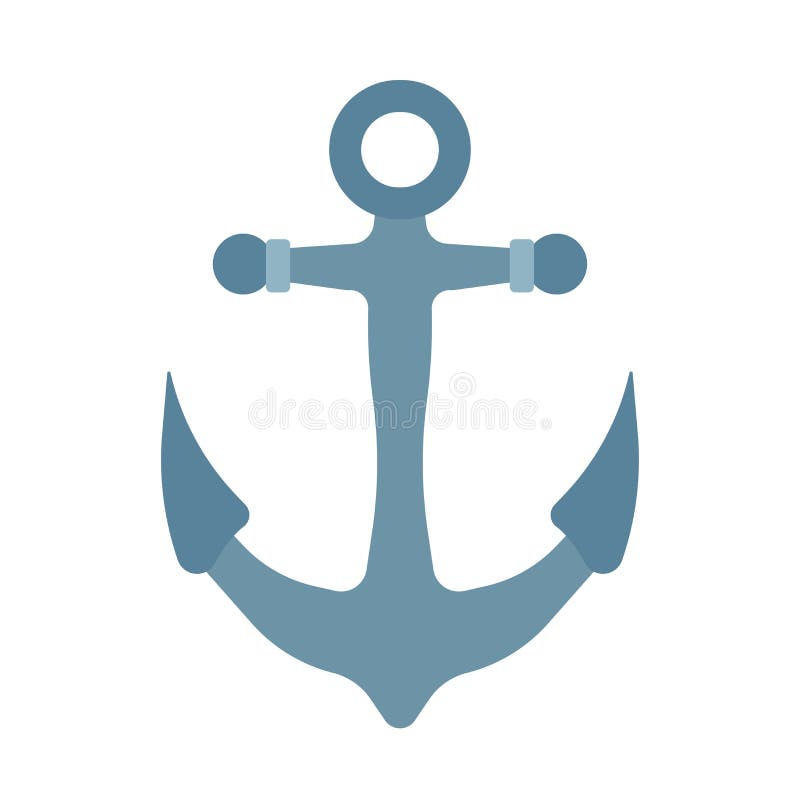 Schiffsankerseeseevektorikone Ozeanwasser-Illustrationsboot Altes Steuerungszeicheneisen-Ausrüstungselement vektor abbildung Schiffsankerseeseevektorikone Ozeanwasser-Illustrationsboot Altes Steuerungszeicheneisen-Ausrüstungselement vektor abbildung
