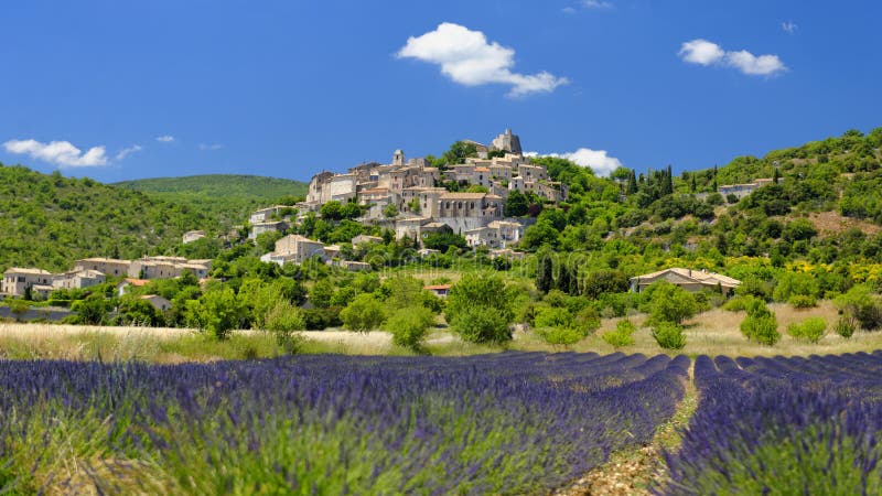 Schilderachtig dorp in de Provence