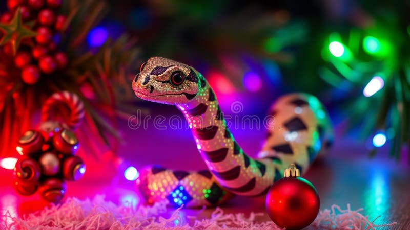 Schlangenspielzeug. lizenzfreie stockfotos