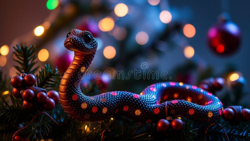 Schlangenspielzeug. lizenzfreie stockfotografie