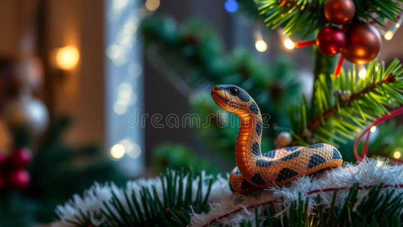 Schlangenspielzeug. stockbild