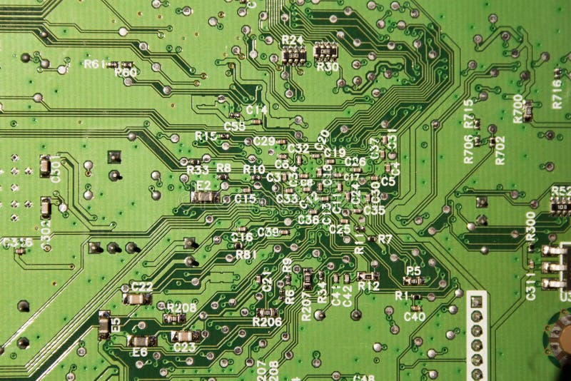 Schließen Sie oben von den elektronischen Schaltungen in der Technologie stockfotografie Schließen Sie oben von den elektronischen Schaltungen in der Technologie stockfotografie