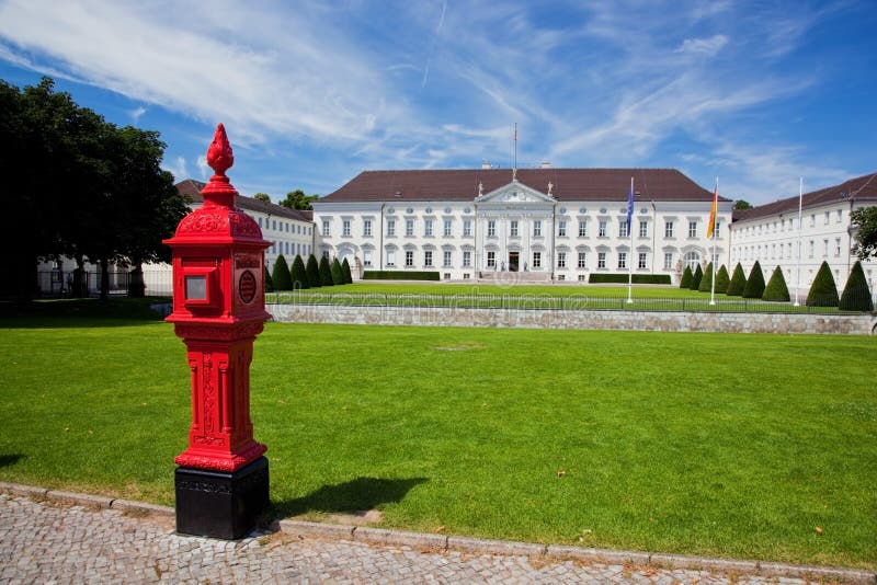 Schloss Bellevue. Presidential palace, Berlin, Germany