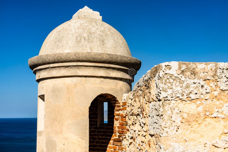 Schloss San Pedro de la Roca del Morro, Santiago de Cuba, Kuba stockbild Schloss San Pedro de la Roca del Morro, Santiago de Cuba, Kuba stockbild