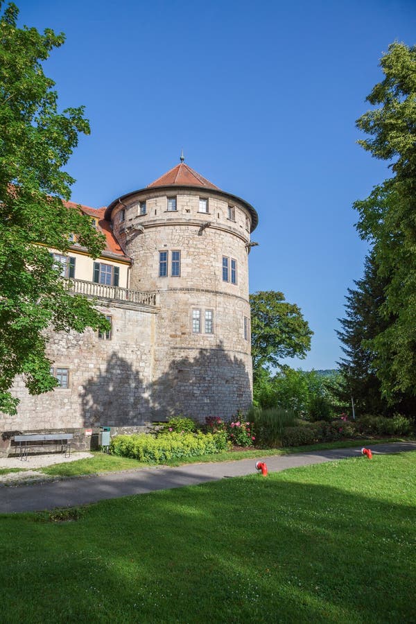 Schloss Tuebingen stockbild. Bild von mittlere, zentral 41588191