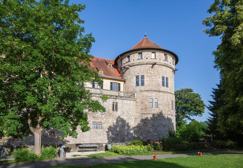 Schloss Tuebingen stockfoto. Bild von südlich, mittlere 41588758