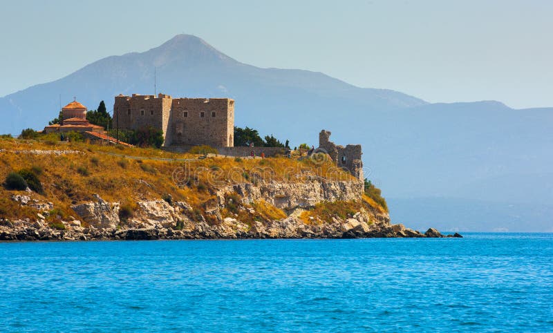 Schloss von Lykourgos Logothetis in Samos-Insel lizenzfreie stockfotografie Schloss von Lykourgos Logothetis in Samos-Insel lizenzfreie stockfotografie
