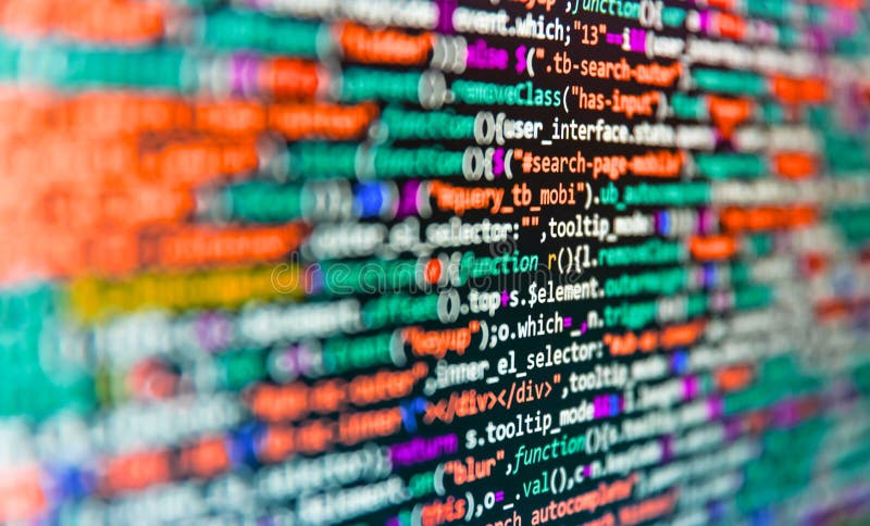Schlüsselwährungsausdrücke Cloud weißen abstrakten Hintergrund. Javascriptfunktions-Variablengegenstände. Skript auf Computer mit lizenzfreie stockfotos