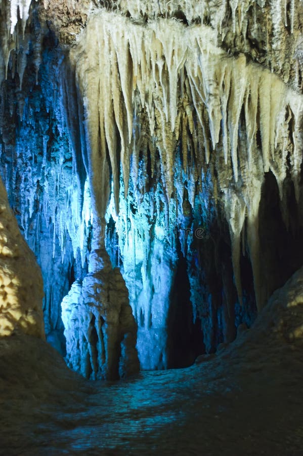 Colored stalactite rock formation in the Snow Jade Cave located in China. The Snowy Jade Cave, also known as the Fengdu Xueyu Cave, is a popular destination for tourists who travel to the Orient for vacation or holiday. Colored stalactite rock formation in the Snow Jade Cave located in China. The Snowy Jade Cave, also known as the Fengdu Xueyu Cave, is a popular destination for tourists who travel to the Orient for vacation or holiday.