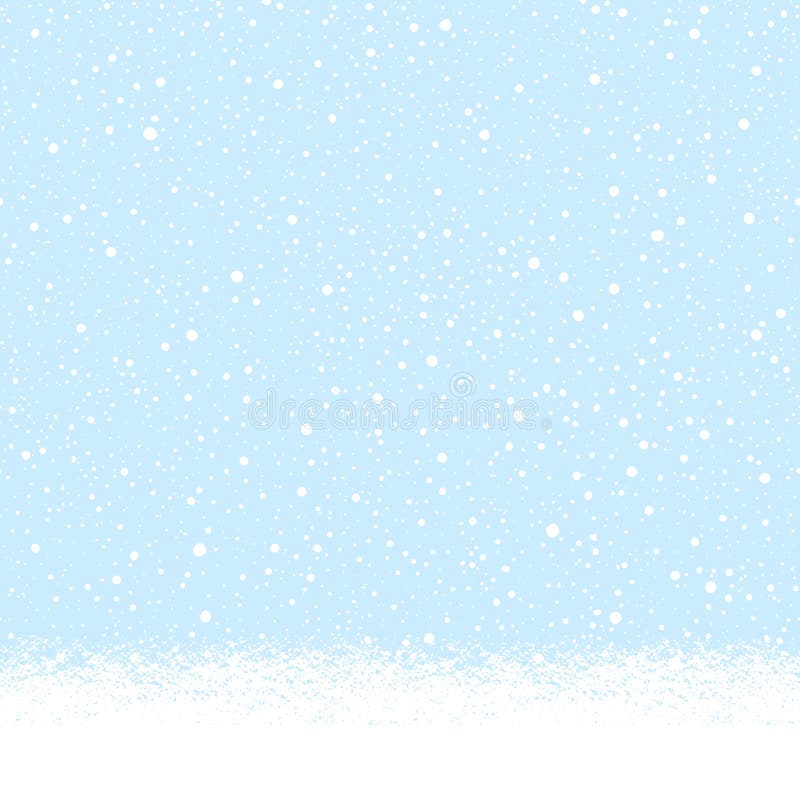 Schneebedeckter, schneebedeckter Boden - nahtloser Hintergrund
