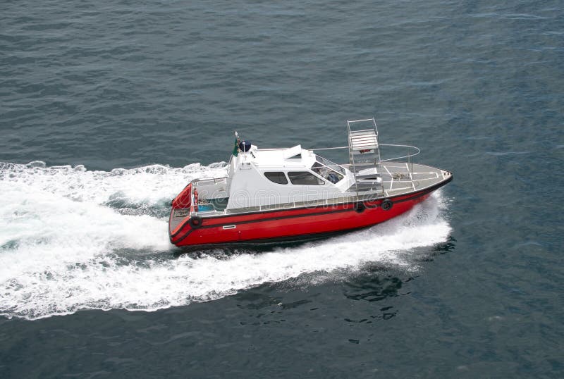 Schnelles Versuchsboot stockbilder Schnelles Versuchsboot stockbilder
