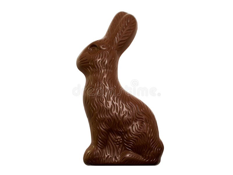 Schokoladen-Osterhase stockbilder