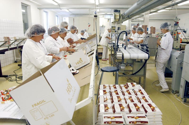 Schokoladenfabrikangestellte