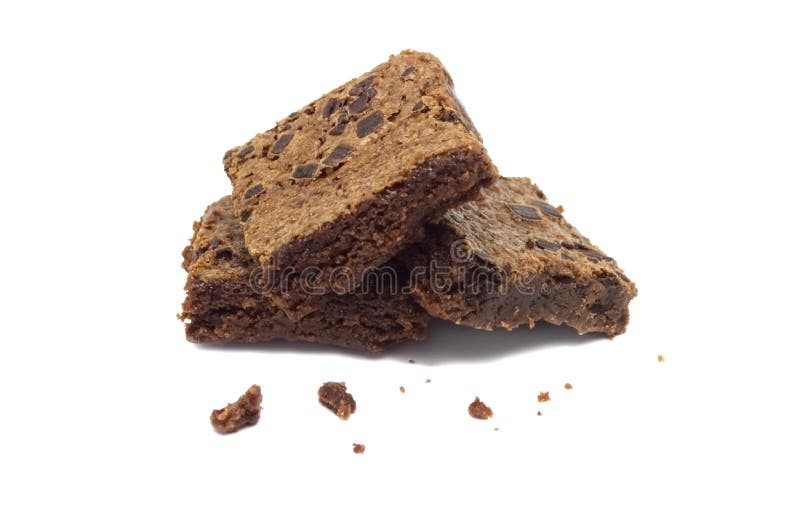 Schokoladenkuchen lokalisiert auf wei?em Hintergrund stockbilder Schokoladenkuchen lokalisiert auf wei?em Hintergrund stockbilder