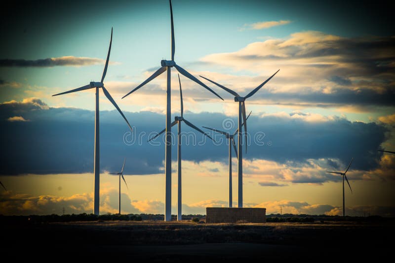 Schone energie royalty-vrije stock foto Schone energie royalty-vrije stock foto