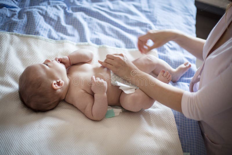 Schone gelukkige baby stock afbeelding Schone gelukkige baby stock afbeelding