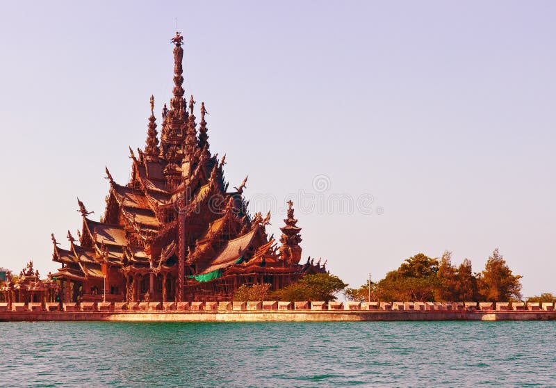 Heiligtum der Wahrheit stockfoto