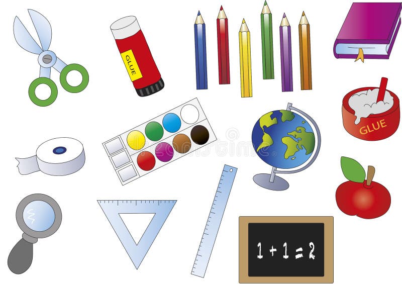 Circle The Big School Things, Find Big Or Small Worksheet For