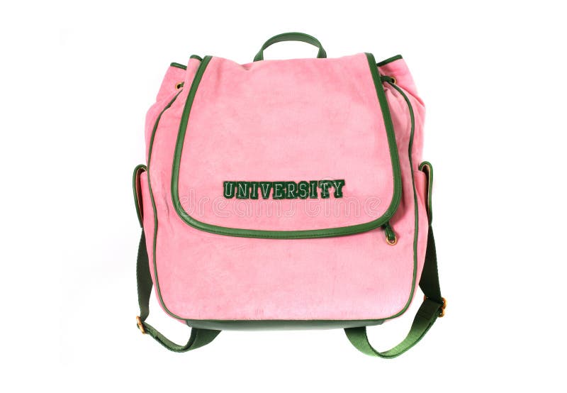 School backpack stock photography