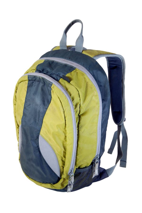 School backpack royalty free stock photo