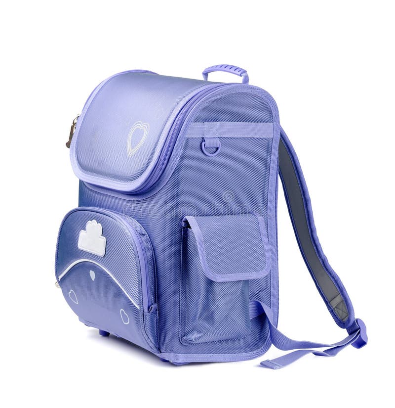 School backpack stock photo