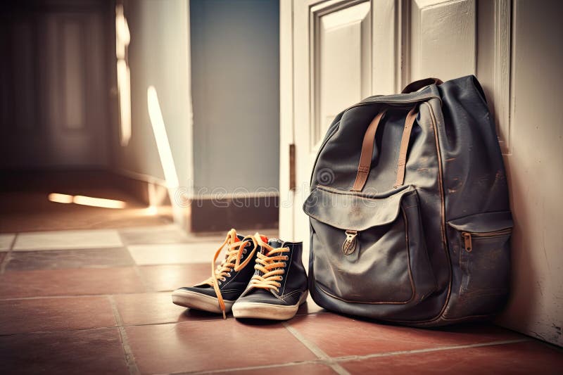 Backpack Floor Stock Illustrations 560 Backpack Floor Stock