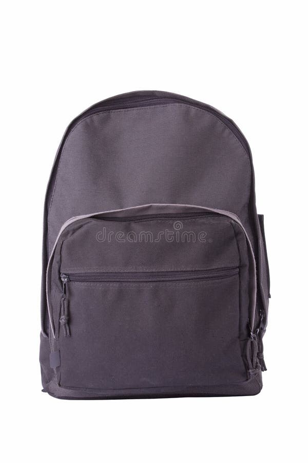 School Bag with Clipping Path Stock Photo Image of path, knapsack