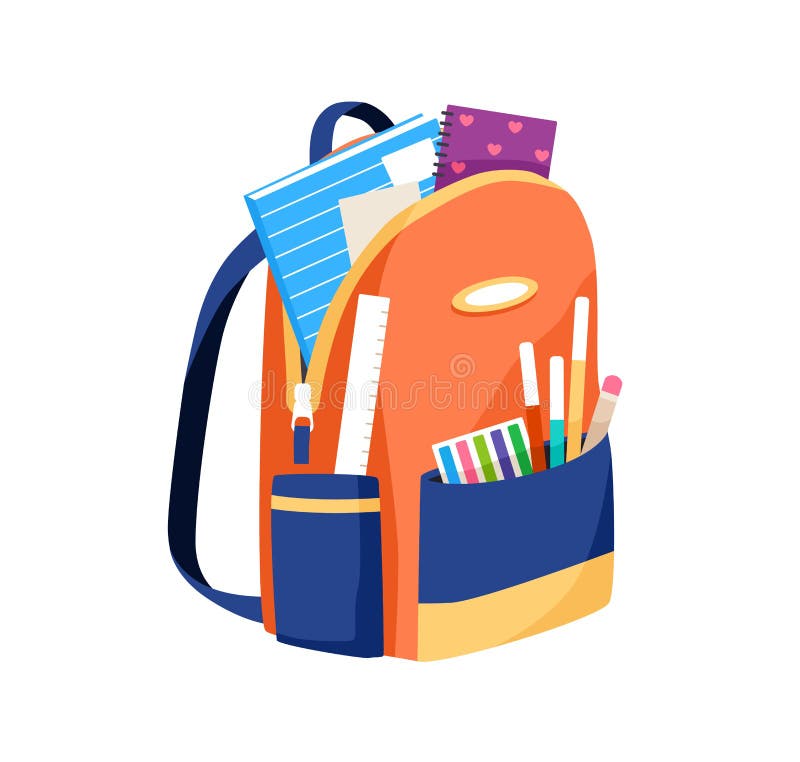 Heavy School Bag Stock Illustrations – 202 Heavy School Bag Stock ...