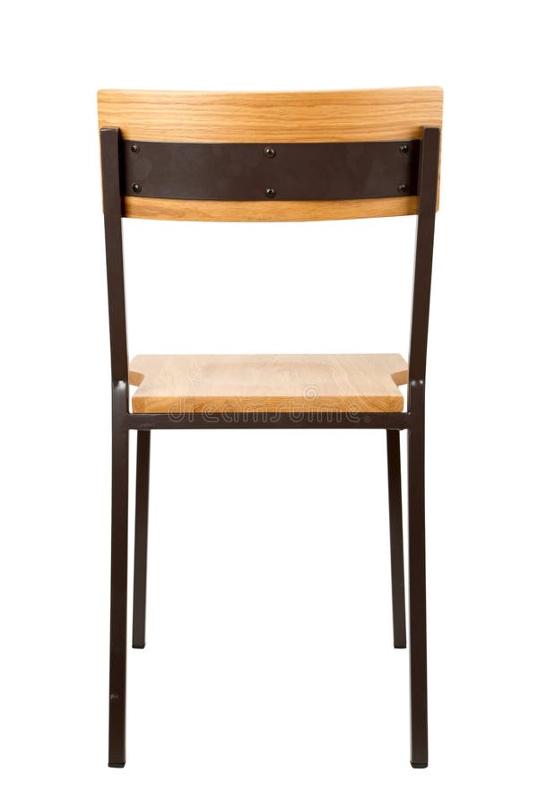 School Chair Isolated on White Stock Photo Image of school