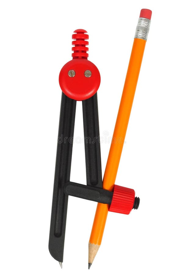 Compasses stock photo. Image of mathematics, drawing 15812666