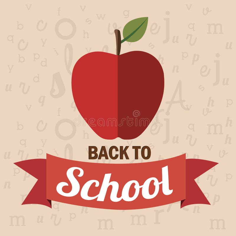 School design royalty free illustration