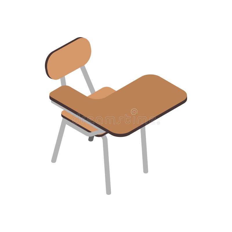 School Desk Icon stock vector. Illustration of learning 231018656