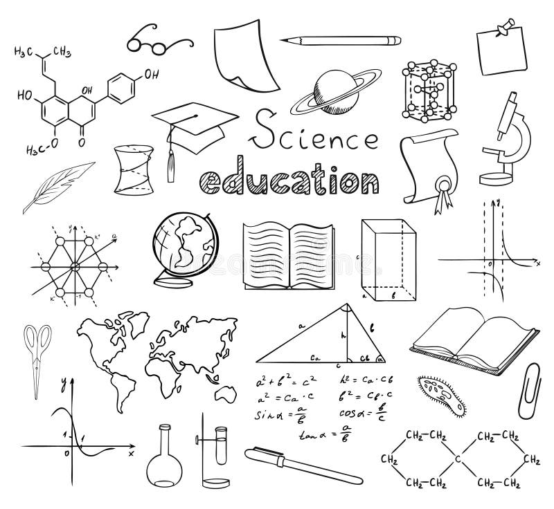 School and education symbols