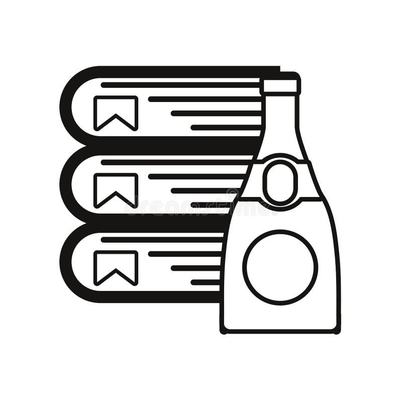 School graduation outline stock illustration