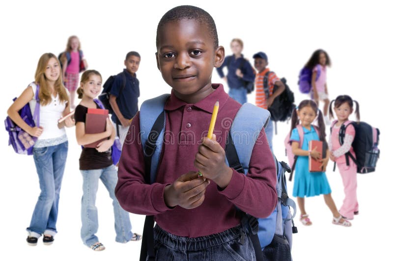 School Kids Diversity royalty free stock photos School Kids Diversity royalty free stock photos