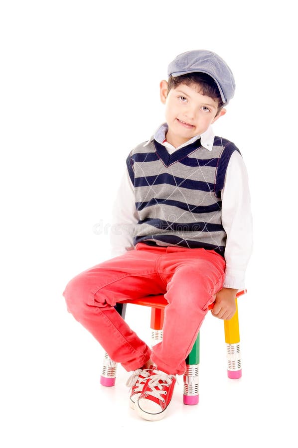 Little boy stock image. Image of portrait, fashion, christmas - 42410739