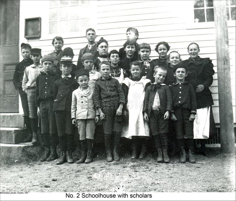 School No.2 Students In Dublin New Hampshire Picture. Image 222596515