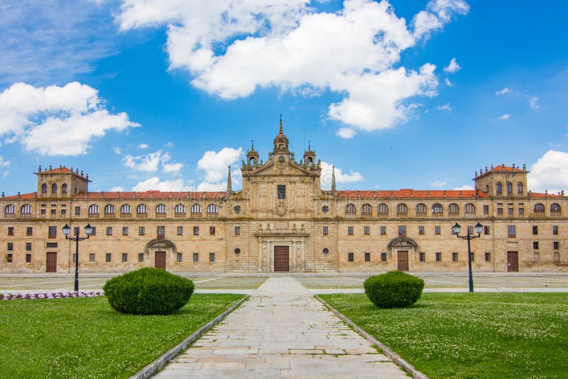 School our lady of the old, monforte de lemos, lugo, galicia, Spain