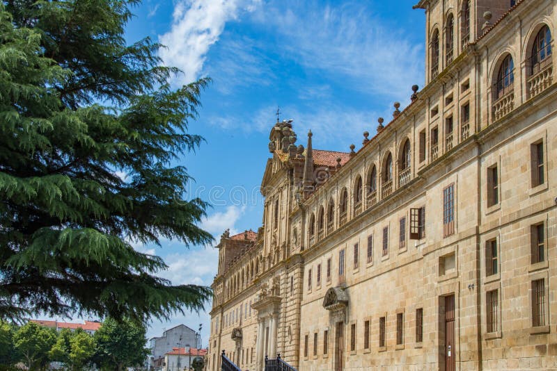 School our lady of the old, monforte de lemos, lugo, galicia, Spain