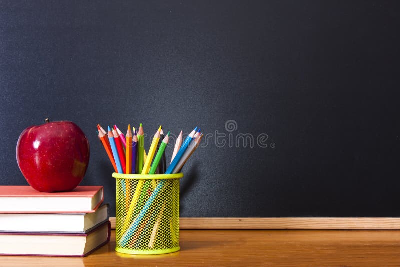 School supplies stock photos